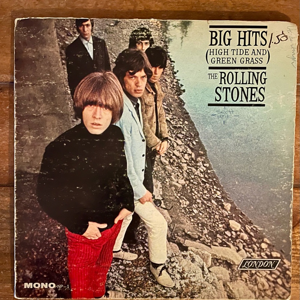Rolling Stones, Big Hits (High Tide & Green Grass), London Records NP 1, 1966